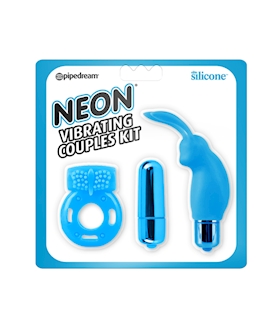 Neon Vibrating Couples Kit