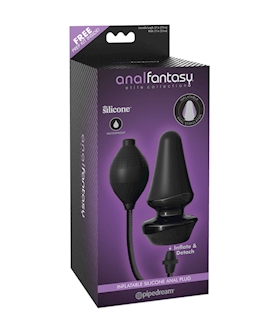 Anal Fantasy Elite Collection Inflatable Silicone Butt Plug