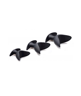 Ass Anchors 3 Piece Silicone Anal Anchor Set