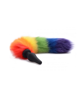 Rainbow Tail Silicone Anal Plug