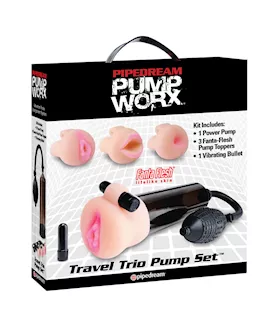 Pump Worx Travel Trio Pump Set