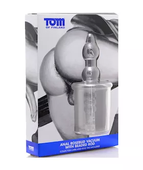 Anal Pump Cylinder With Stimulator Shaft