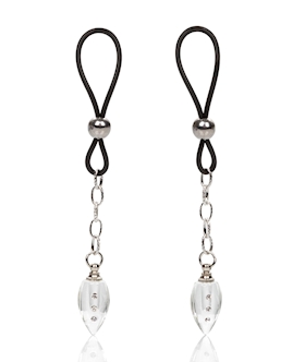 Nipple Play NonPiercing Nipple Jewelry Crystal Teardrop
