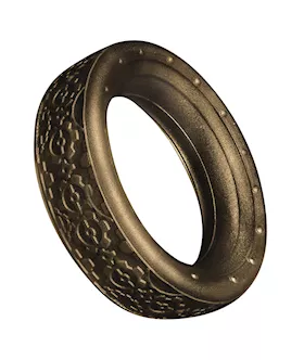 Dr Roccos Coxs Cog Metallic Cock Ring