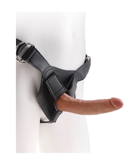 King Cock  Strapon Harness with 7 Inch Dildo