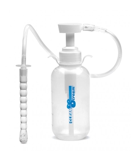 Pump Action Enema Bottle With Nozzle