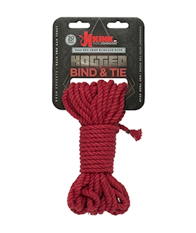 Kink Hogtied Bind  Tie 6mm Hemp Bondage Rope