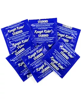 Rough Rider Studded Condoms - Bulk