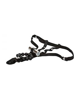 Rechargeable Lovers Cheeky Panty with Stroker Beads