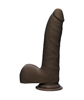 The ULTRASKYN Realistic 7 Inch Slim Dildo with Balls