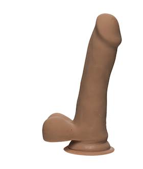 Doc Johnson ULTRASKYN 6 Inch Slim Dildo with Balls