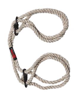 Kink Hogtie Bind  Tie 6mm Wrist or Ankle Cuffs