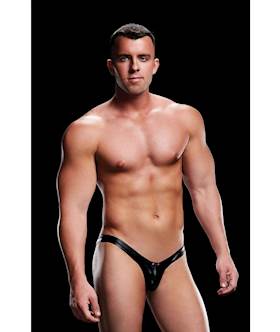 Low Rise Thin Strap Open Back Brief