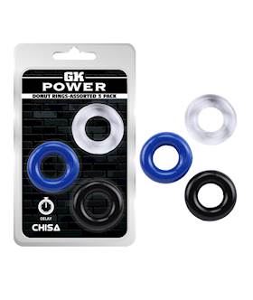 Donut Rings  Assorted 3 Pack