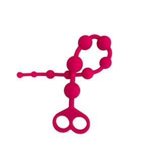 Silicone Beaded Anal Chain