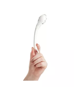 Lucent Luna Curved Glass Massager - 7.6 Inch