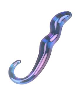 Dragon Tail Glass P Spot massager