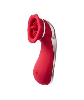 Share Satisfaction CHAKRA Luxury Tongue Vibrator