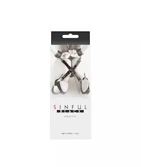 Sinful Hogtie Black