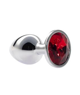Kink Range Alloy Gem Butt Plug  28 Inch