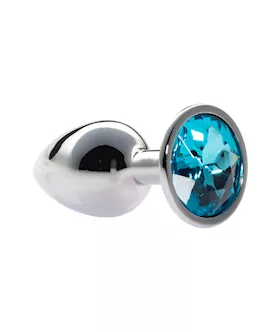 Kink Range Alloy Gem Butt Plug - 2.8 Inch
