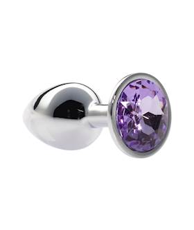 Kink Range Alloy Gem Butt Plug  28 Inch