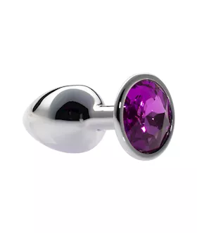 Kink Range Alloy Gem Butt Plug - 2.8 Inch