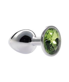 Kink Range Alloy Gem Butt Plug  28 Inch