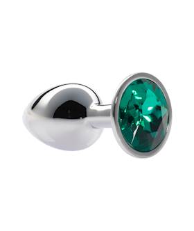 Kink Range Alloy Gem Butt Plug  28 Inch