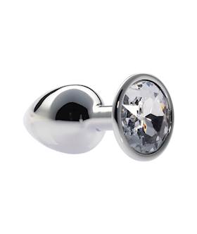 Kink Range Alloy Gem Butt Plug  28 Inch