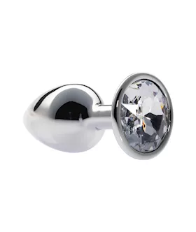 Kink Range Alloy Gem Butt Plug - 2.8 Inch