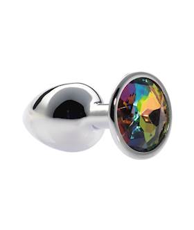 Kink Range Alloy Gem Butt Plug  28 Inch