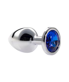 Kink Range Alloy Gem Butt Plug  32 Inch