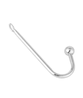 Kink Stainless Steel Anal Hook - Medium