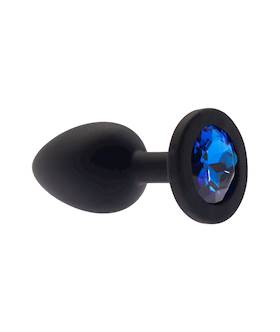 Kink Range Silicone Gemmed Butt Plug  28 Inch