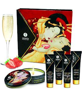 Geishas Secret Kit  Strawberry Sparkling Wine