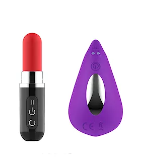 Abby Lipstick Remote Control Wearable Vibrator