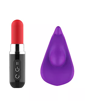 Abby Lipstick Remote Control Wearable Vibrator