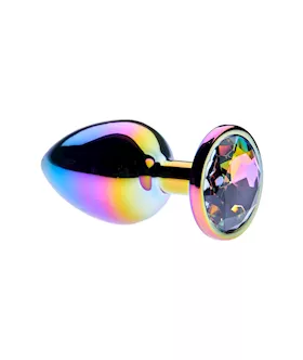 Kink Range Rainbow Anal Plug - 3.7 Inch
