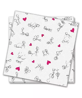 Dirty Napkins: Sticky Figure Style