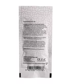 Share Satisfaction Silicone Lubricant