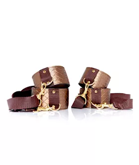 X-play Quilted Wrist To Ankle Restraints
