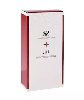 Share Satisfaction Cola Flavoured Condoms - 12 Pack