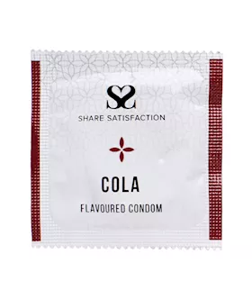 Share Satisfaction Cola Flavoured Condoms - 12 Pack