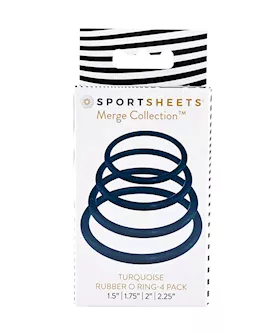 Turquoise O-ring 4pk 