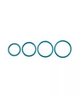 Turquoise O-ring 4pk 
