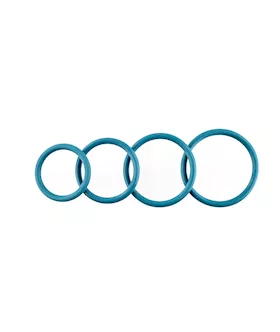 Turquoise O-ring 4pk 