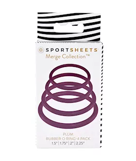 Plum O-ring 4pk
