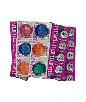 Atlas Assorted Colour Condom