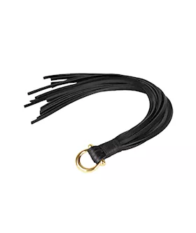Draping Tassel Leather Flogger